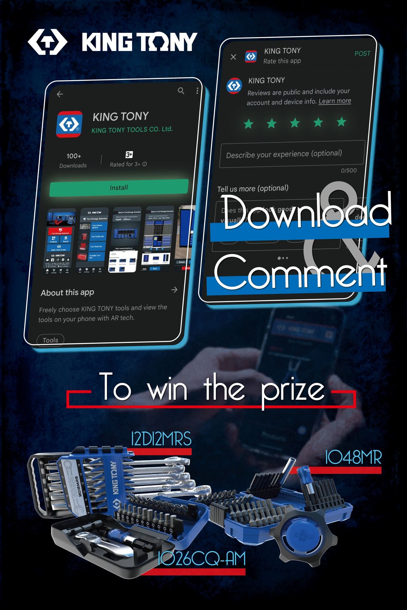 KING TONY APP Promotion